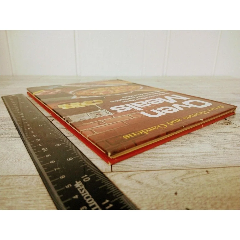 Oven Meals Cookbook‎ 1976 Hardcover Better Homes & Gardens Retro-Core Recipes